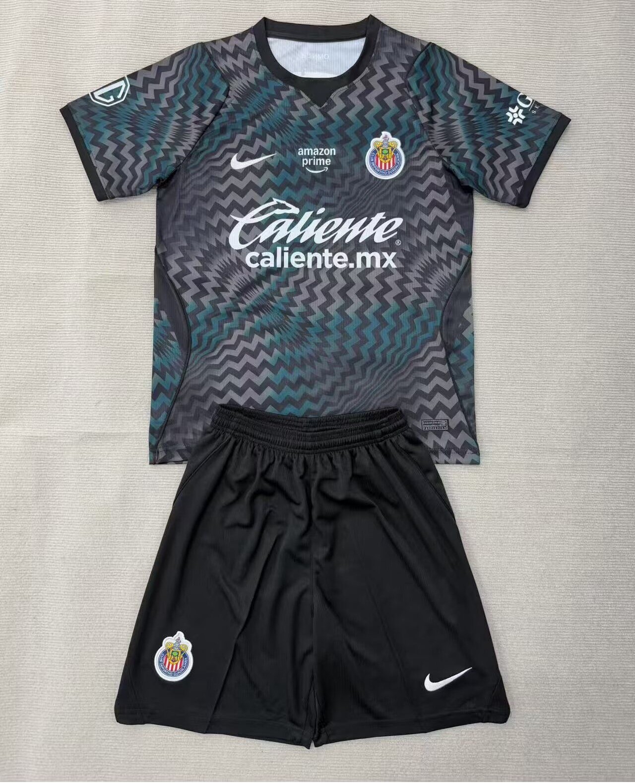 Kids-Chivas Guadalajara 26/27 GK Black Soccer Jersey